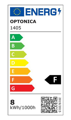 OPTONICA LED λάμπα G45 1405, 8W, 4500K, 710lm, E14