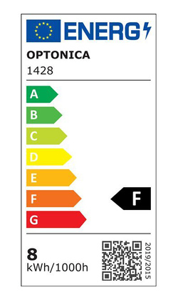 OPTONICA LED λάμπα candle C37 1428, 8W, 6000K, 710lm, E14