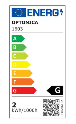 OPTONICA LED λάμπα 1603, 2W, 2800K, 180lm, G4