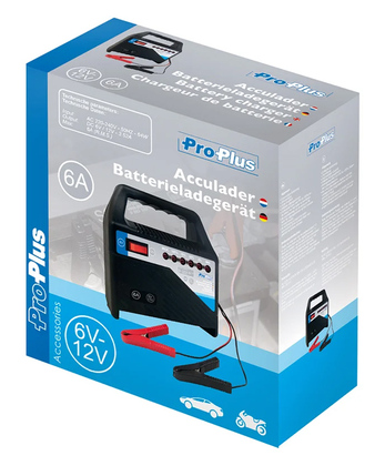 PROPLUS φορτιστής μπαταρίας αυτοκινήτου 550097, 6V/12V, 6A