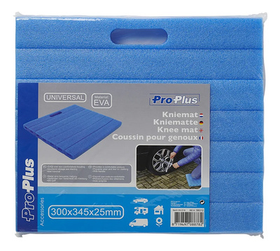 PROPLUS αφρώδες μαξιλάρι γονατίσματος 580012, 30x34.5x2.5cm, μπλε