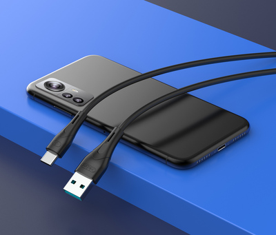 CELEBRAT καλώδιο USB-C σε USB CB-18T, 15W 3A, 480Mbps, 1m, μαύρο