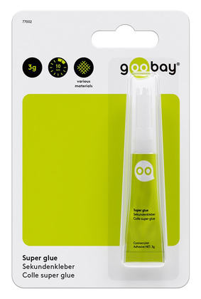 GOOBAY κόλλα Super Glue 77002, 3g