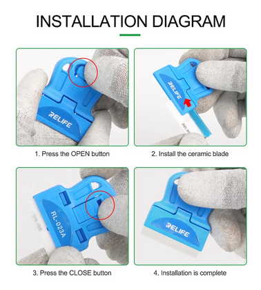 RELIFE εργαλείο αφαίρεσης κόλλας RL-023A για επισκευές κινητών
