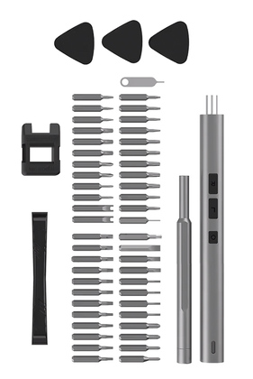 KINGSDUN σετ ηλεκτρικό κατσαβίδι KS-882057 με LED φακό, 350mAh, 57 σε 1