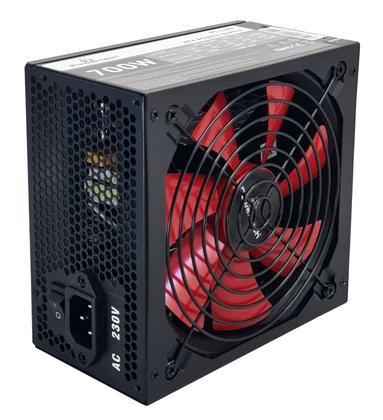 POWERTECH τροφοδοτικό για PC PT-1169, 700W, ATX, 140mm Fan