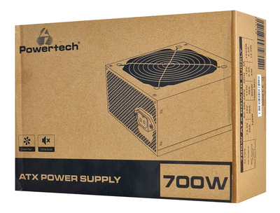 POWERTECH τροφοδοτικό για PC PT-1169, 700W, ATX, 140mm Fan