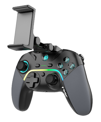 ROAR ασύρματο gamepad RR-0022, Switch/PC/iOS/Android, Bluetooth, μαύρο