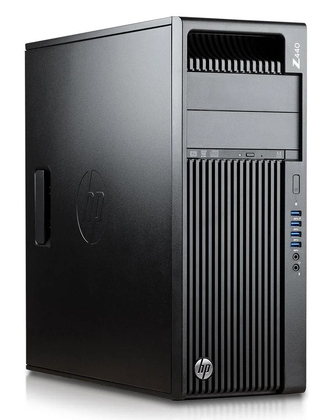 HP PC WorkStation Z440 Tower, E5-2680V3 32/480GB SSD, VGA K2200, REF SQR