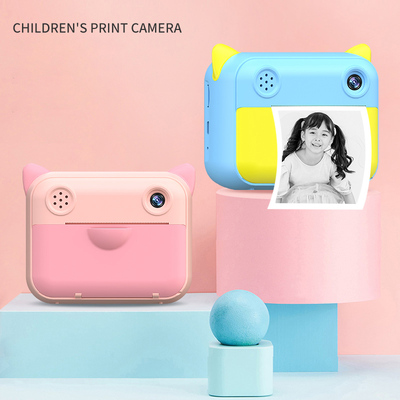 WOWKIDS παιδική φωτογραφική μηχανή C04 με εκτυπωτή, 12MP, 2.4", ροζ