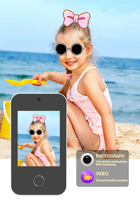 WOWKIDS παιδικό smartphone με κάμερα P1 Plus, 2.8" οθόνη αφής, μαύρο