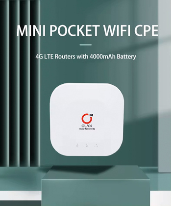 OLAX router MT30, 4G LTE, WiFi 150 Mbps, 4000mAh