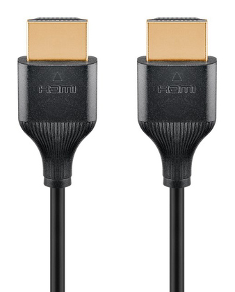 GOOBAY καλώδιο HDMI 75292 με Ethernet, slim, 4K/60Hz, 18 Gbps, 0.5m, μαύρο GOOBAY καλώδιο HDMI 75292 με Ethernet, slim, 4K/60Hz, 18 Gbps, 0.5m, μαύρο