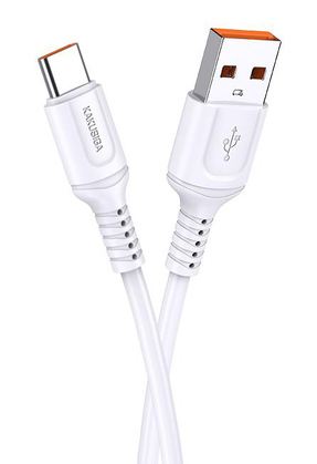 KAKUSIGA καλώδιο USB-C σε USB KSC-805, 15W, 480Mbps, 1m, λευκό KAKUSIGA καλώδιο USB-C σε USB KSC-805, 15W, 480Mbps, 1m, λευκό