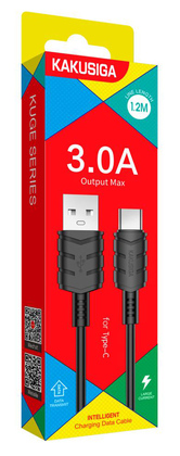 KAKUSIGA καλώδιο USB-C σε USB KSC-710, 15W, 480Mbps, 1.2m, μαύρο KAKUSIGA καλώδιο USB-C σε USB KSC-710, 15W, 480Mbps, 1.2m, μαύρο