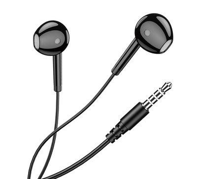 KAKUSIGA earphones με μικρόφωνο KSC-1301, 3.5mm σύνδεση, 14mm, 1.1m, μαύρα KAKUSIGA earphones με μικρόφωνο KSC-1301, 3.5mm σύνδεση, 14mm, 1.1m, μαύρα