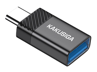 KAKUSIGA αντάπτορας USB-C σε USB KSC-1406, 5Gbps, 4A, μαύρος KAKUSIGA αντάπτορας USB-C σε USB KSC-1406, 5Gbps, 4A, μαύρος