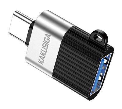 KAKUSIGA αντάπτορας USB-C σε USB KSC-1420, 5Gbps, 18W, γκρι KAKUSIGA αντάπτορας USB-C σε USB KSC-1420, 5Gbps, 18W, γκρι