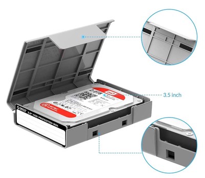 ORICO θήκη προστασίας για 3.5" HDD PHP35-V1, γκρι ORICO θήκη προστασίας για 3.5" HDD PHP35-V1, γκρι