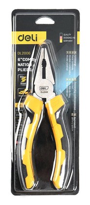 DELI πένσα DL2006 με αντιολισθητικές λαβές, 160mm DELI πένσα DL2006 με αντιολισθητικές λαβές, 160mm