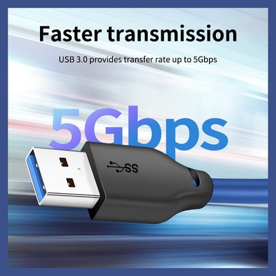 CABLETIME καλώδιο USB 3.0 CT-C160-U3-AMAM, 5Gbps, 2m, μπλε CABLETIME καλώδιο USB 3.0 CT-C160-U3-AMAM, 5Gbps, 2m, μπλε