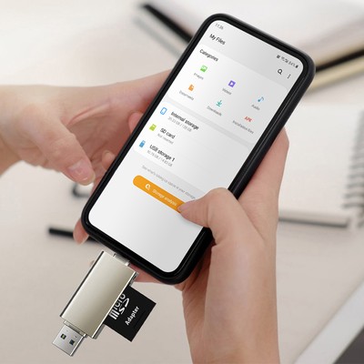 CABLETIME card reader CT-ACMCD2-ZG για SD & micro SD, USB 3.0, 5Gbps, γκρι CABLETIME card reader CT-ACMCD2-ZG για SD & micro SD, USB 3.0, 5Gbps, γκρι
