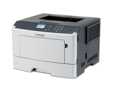 LEXMARK used Printer MS415dn, Laser, monochrome, με toner & drum