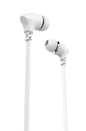 CELEBRAT earphones με μικρόφωνο G3, 3.5mm σύνδεση, Φ10mm, 1.2m, λευκά