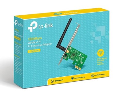 TP-LINK Ασύρματο N PCI Adapter TL-WN781ND, 150Mbps, WPA/WPA2, Ver. 1.0