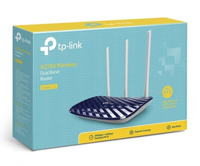 TP-LINK Router Archer C20, Wi-Fi 750Mbps AC750, Dual Band, Ver. 5.0 TP-LINK Router Archer C20, Wi-Fi 750Mbps AC750, Dual Band, Ver. 5.0