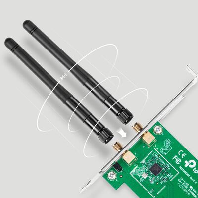 TP-LINK Ασύρματο N PCI Adapter TL-WN881ND, 300Mbps, WPA/WPA2, Ver. 1.0 TP-LINK Ασύρματο N PCI Adapter TL-WN881ND, 300Mbps, WPA/WPA2, Ver. 1.0