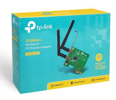 TP-LINK Ασύρματο N PCI Adapter TL-WN881ND, 300Mbps, WPA/WPA2, Ver. 1.0 TP-LINK Ασύρματο N PCI Adapter TL-WN881ND, 300Mbps, WPA/WPA2, Ver. 1.0