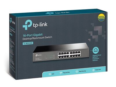 TP-LINK Desktop Switch TL-TL-SF1024D, 10/100Mbps, 24 Θύρες, Ver. 3.0