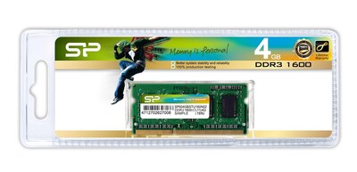 SILICON POWER Μνήμη DDR3 SODimm, 4GB, 1600MHz, PC3-12800, CL11