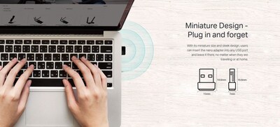 TP-LINK ασύρματος USB αντάπτορας δικτύου Archer T2U Nano, 600Mbps, V.1 TP-LINK ασύρματος USB αντάπτορας δικτύου Archer T2U Nano, 600Mbps, V.1