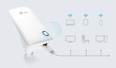 TP-LINK TL-WA850RE 300Mbps Universal WiFi Range Extender, Ver. 7.0