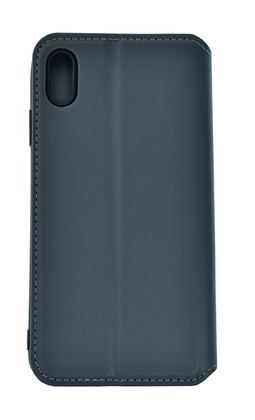 POWERTECH Θήκη Slim Leather για iPhone XS MAX, γκρι