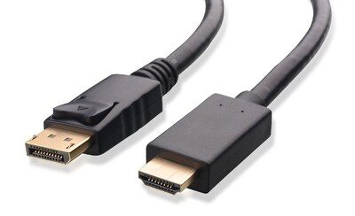 POWERTECH καλώδιο DisplayPort σε HDMI CAB-DP029, 1080p, CCS, 5m, μαύρο