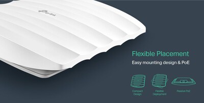 TP-LINK 300Mbps Wireless N Ceiling Mount Access Point EAP110, Ver. 4.0