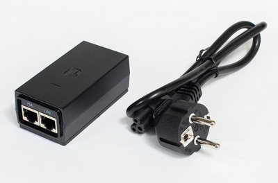 UBIQUITI PoE Adapter POE-24-24W, 24V, 1A, 24W, με power cable