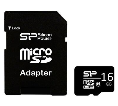 SILICON POWER κάρτα μνήμης 16GB micro SDHC, Class 10