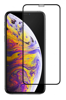 POWERTECH Tempered Glass 5D Full Glue TGC-0265 για iPhone X, μαύρο