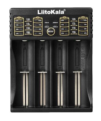 LIITOKALA φορτιστής LII-402 για μπαταρίες NiMH/CD, Li-Ion, IMR, 4 slots LIITOKALA φορτιστής LII-402 για μπαταρίες NiMH/CD, Li-Ion, IMR, 4 slots